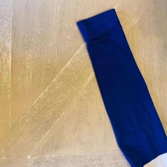 Adidas Royal Blue and White Zip Jacket Kids School Sporty - Picture 8 of 8